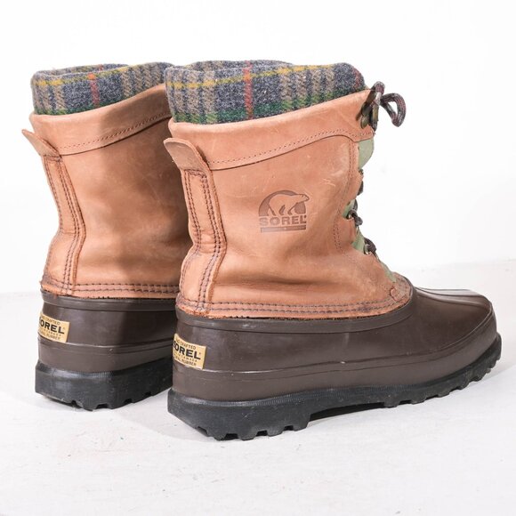 Sorel Made in Canada Flannel-Lined Boots - 9 - Picture 3 of 8